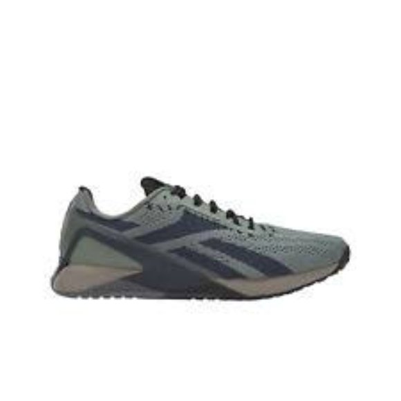 Reebok Men's Green Grey Black Nano X1 Training shoes Size 7 us H02827 - Picture 1 of 2